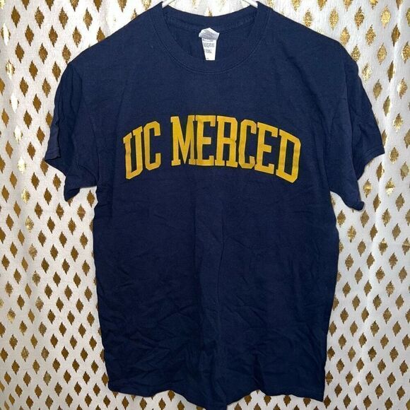 UC Merced T-shirt blue University of California Merced size M - Picture 1 of 4
